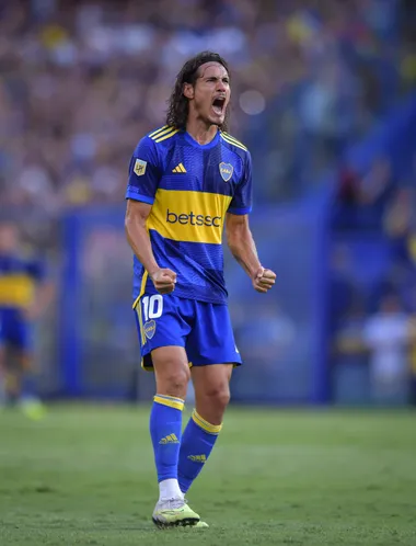 Cavani marcó ante San Lorenzo. (Getty)