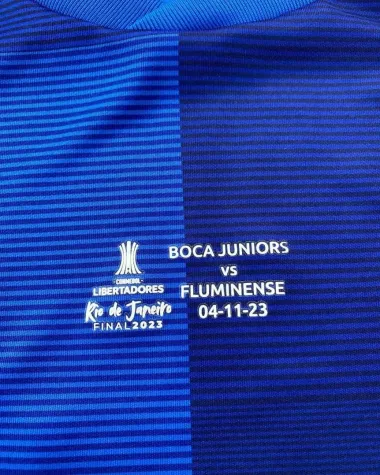 Uno de los detalles de la camiseta para la final