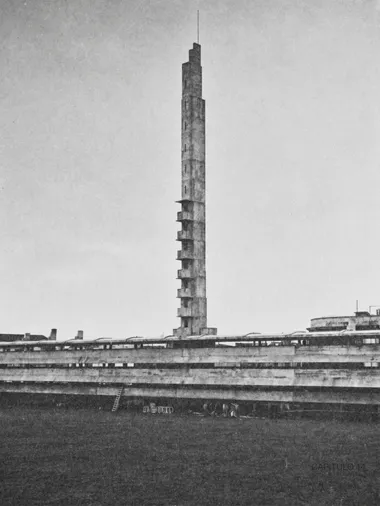 La vieja Torre de Homenajes de La Bombonera (Historia de Boca)