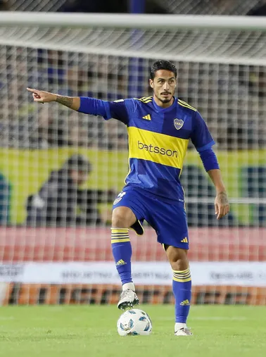 Nicolás Figal, referente de Boca. (IMAGO)