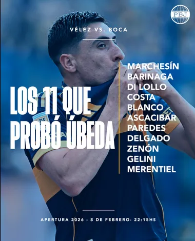 El equipo que paró Úbeda en Ezeiza.