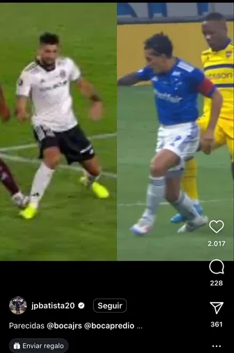 El posteo del médico de Boca.