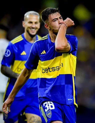 Aaron Anselmino, jugador de Boca