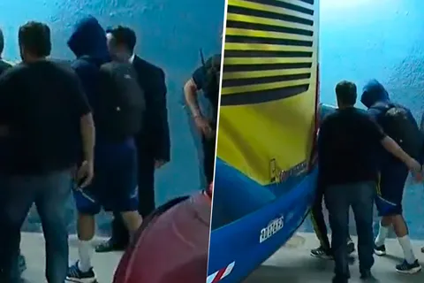 VIDEO | Así se retiró Zeballos de la cancha de Belgrano: cómo sigue su situación
