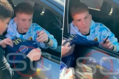 VIDEO | La respuesta de Barco a un hincha que ilusiona a todo Boca