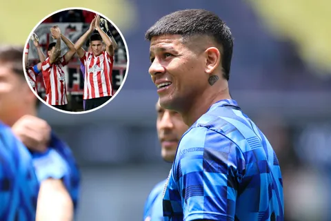 Marcos Rojo llamó a los referentes de Estudiantes por un motivo puntual