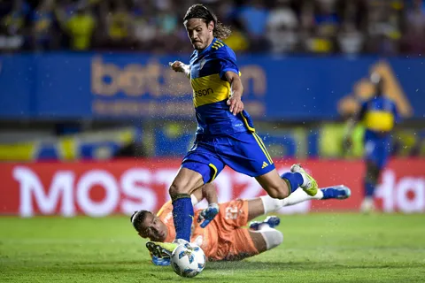 Edinson Cavani en Boca