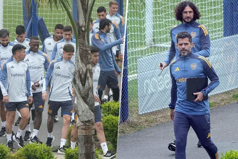 Gago pesó a los jugadores de Boca: se filtraron los resultados de la primera semana