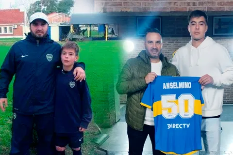 Diego Mazzilli, el descubridor de Aaron Anselmino, reveló cómo fue el partido que le cambió la vida al defensor de Boca