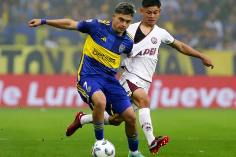 Juega Boca: formaciones, horario y cómo ver el partido vs. Lanús