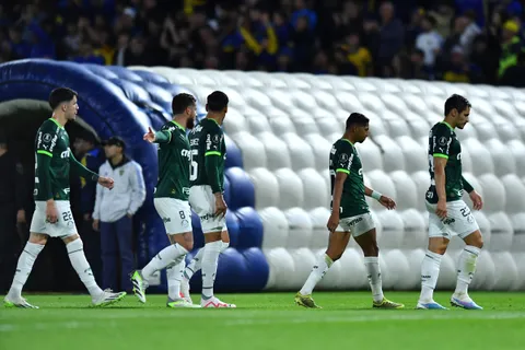 Palmeiras en La Bombonera