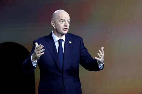 Gianni Infantino, presidente de la FIFA