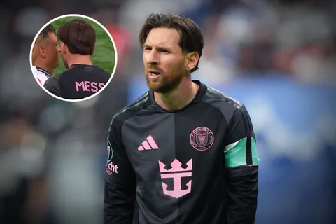 VIDEO | El tenso cruce de Lionel Messi con Andrés Cubas en la Concachampions