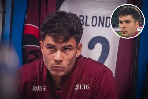 El gesto de Lucas Blondel durante el himno de Suiza que sorprendió a todos