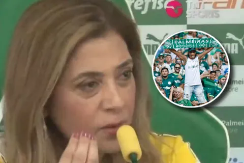 Leila Pereira, presidente de Palmeiras