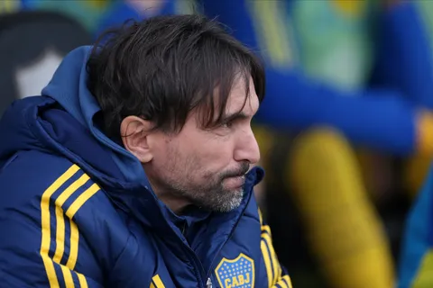 Diego Martínez, entrenador de Boca