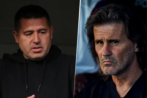 Juan Román Riquelme y Ruben Darío Insúa