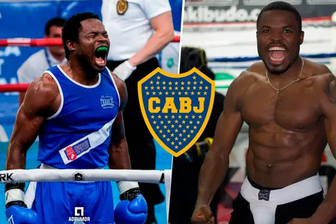 Bocas Junior, boxeador camerunés