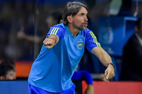 Diego Martínez explicó su festejo con Marcos Rojo en Boca: "Es nuestro líder"