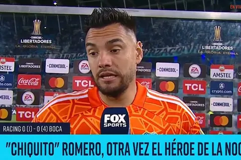 El descargo de Romero, otra vez figura: "Para esto vine"
