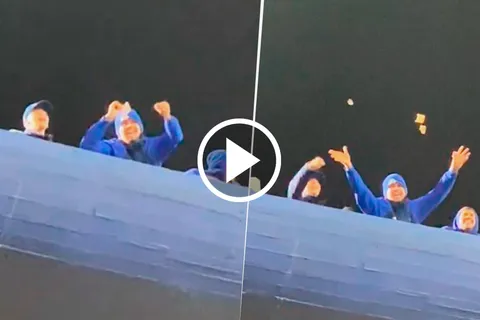 VIDEO | Los picantes gestos de los hinchas de Cruzeiro a los de Boca en La Bombonera