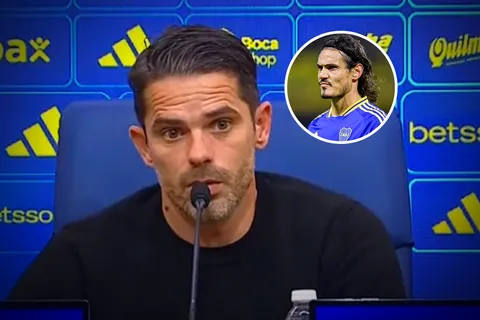 Qué dijo Fernando Gago sobre la sequía de Cavani antes del Superclásico: "Lo voy a repetir"