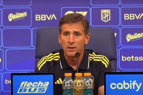 Úbeda le respondió al ex Boca que lo ve bien como DT: "El mérito es de Miguel"