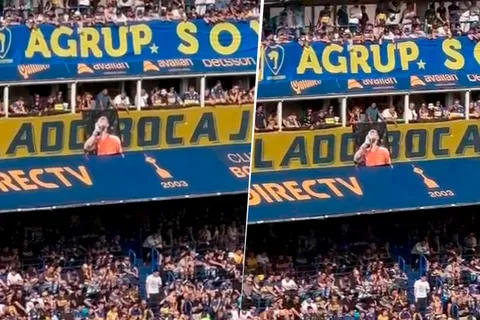 Por qué la familia de Chiquito Romero puso esa bandera en La Bombonera