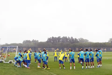 Boca se entrenó tras el Superclásico