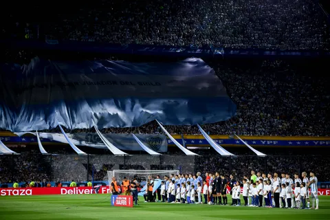 La Selección Argentina en La Bombonera
