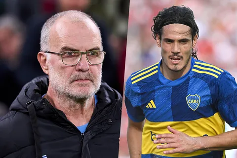 Qué dijo Marcelo Bielsa sobre la renuncia de Edinson Cavani a la Selección de Uruguay