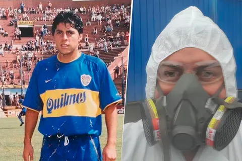 Marco Antonio Bahamonde jugó en Boca, brilló ante River y hoy es fumigador: "Me gusta el oficio"