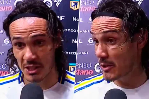 La reflexión de Edinson Cavani tras la derrota de Boca: "Hay mucho para hablar"
