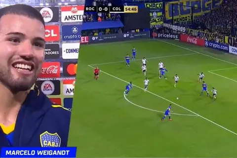 "Tuve revancha": Weigandt contó que su gol lo hizo acordar a otro muy polémico