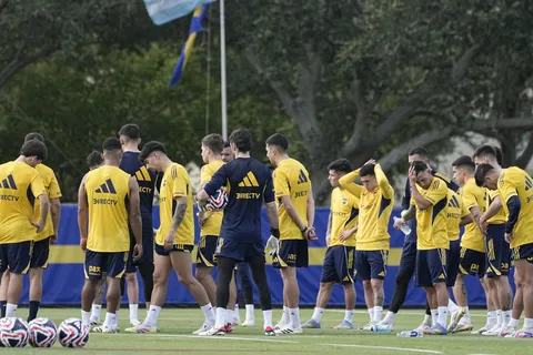Los únicos 3 juveniles de Boca que se entrenan con el plantel de Primera: qué pasa con los otros