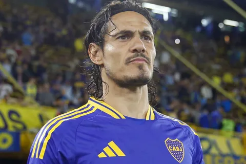 Edinson Cavani en Boca