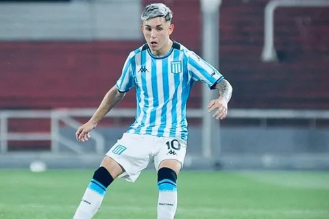 Quién es el jugador de 16 años que Gustavo Costas citó en Racing para enfrentar a Boca