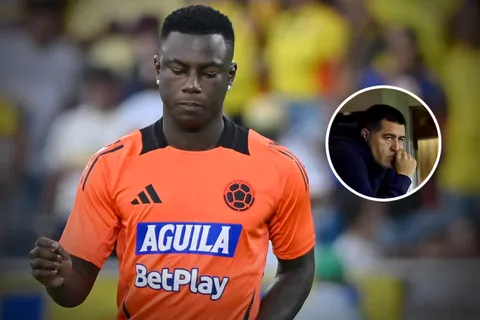 Dos clubes brasileros siguen a Hinestroza: la frase del colombiano a Riquelme que le trae calma a Boca