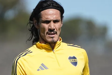 Pensando en su vuelta: el plan que tiene Boca con Edinson Cavani para el partido contra Newell's