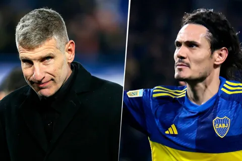 El respaldo de Martín Palermo para Edinson Cavani por su presente en Boca