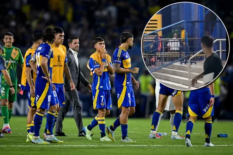Fernando Gago y los jugadores fueron insultados por los hinchas