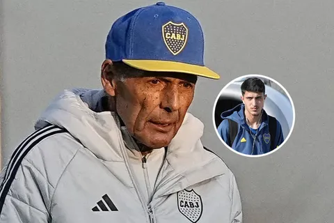 Por qué es una preocupación para Russo la molestia que sintió Mateo Mendía en la práctica de Boca
