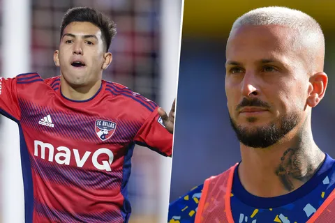 Darío Benedetto, ex Boca, y Alan Velasco