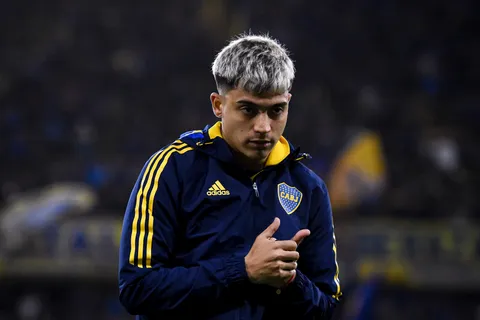 Exequiel Zeballos, jugador de Boca