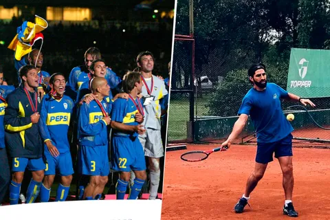 Franco Cángele cambió de deporte: de multicampeón con Boca a jugar torneos de tenis