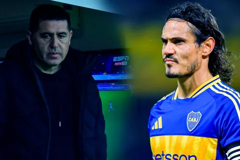 Riquelme se reunió con Paredes y Cavani y le hizo un fuerte reclamo al delantero: "Le pidió que..."