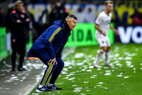 Jorge Almirón, entrenador de Boca