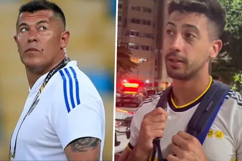 VIDEO | La reacción de los hinchas de Boca en Río de Janeiro cuando se enteraron de la renuncia de Almirón