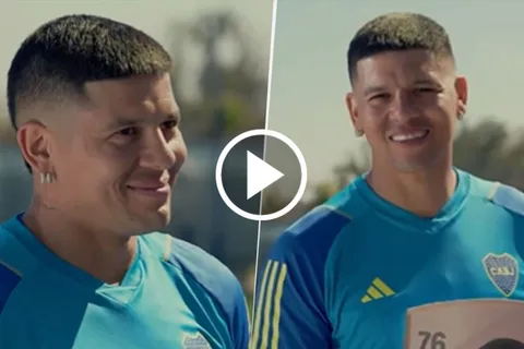 VIDEO | La divertida reacción de Marcos Rojo tras ver su carta en el EA Sports FC 25