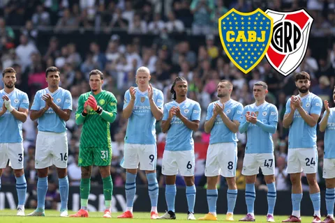 Con la ayuda del Manchester City, River le está por robar a Boca a Valentín Gómez